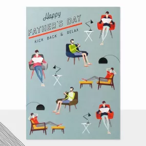 Happy Fathers Day - Relax Card