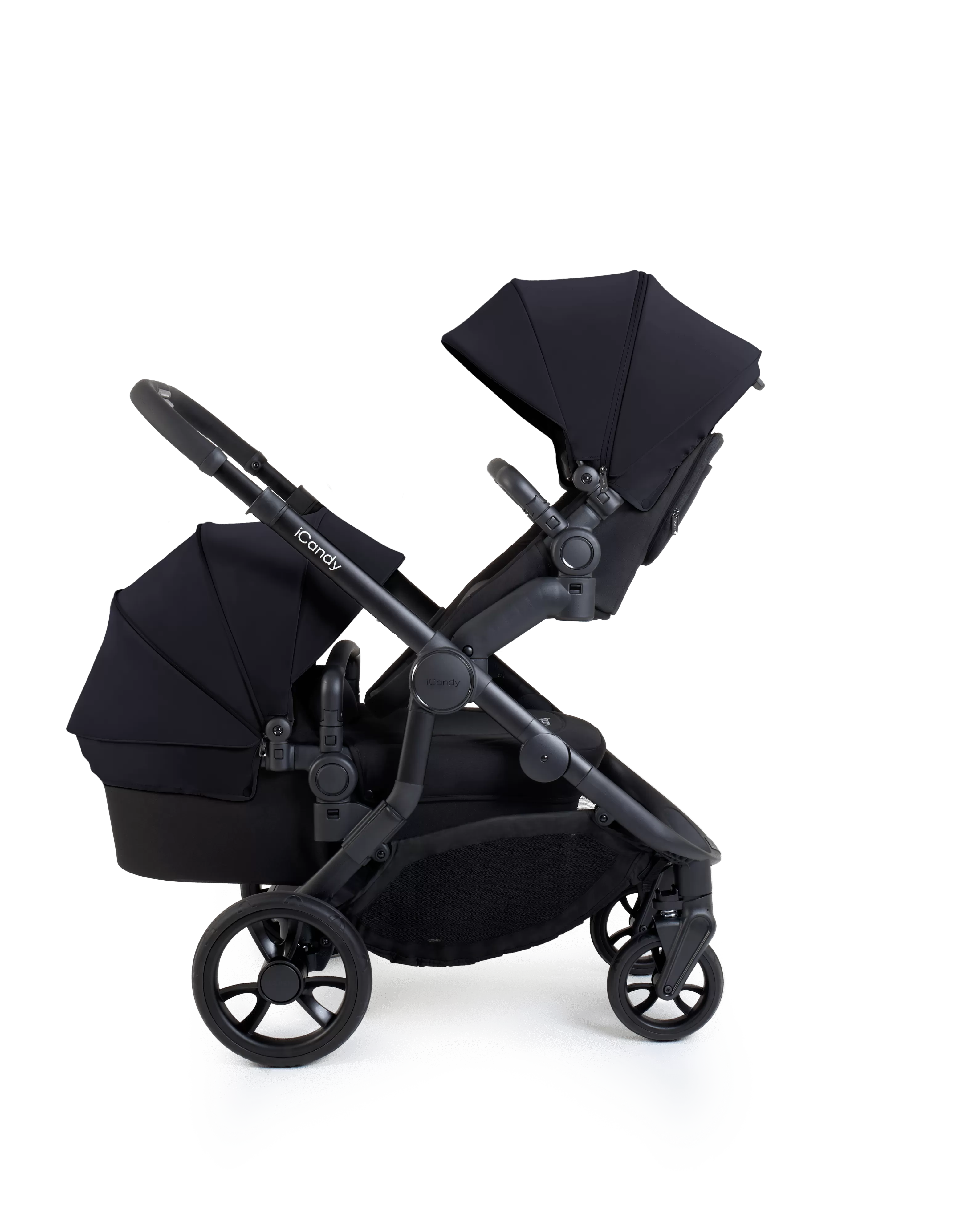 iCandy Orange 4 Double Pushchair - Black Edition