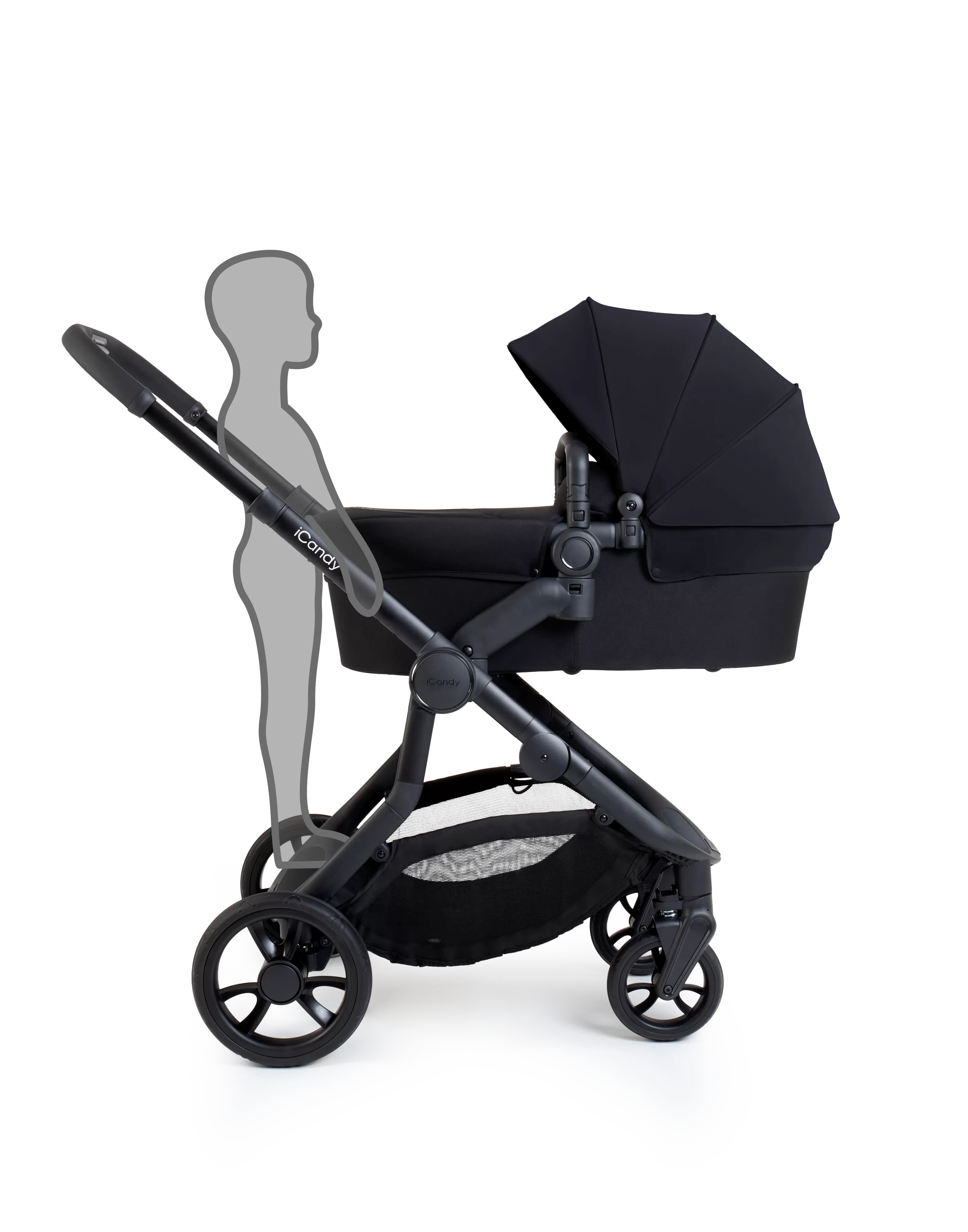 iCandy Orange 4 Double Pushchair - Black Edition