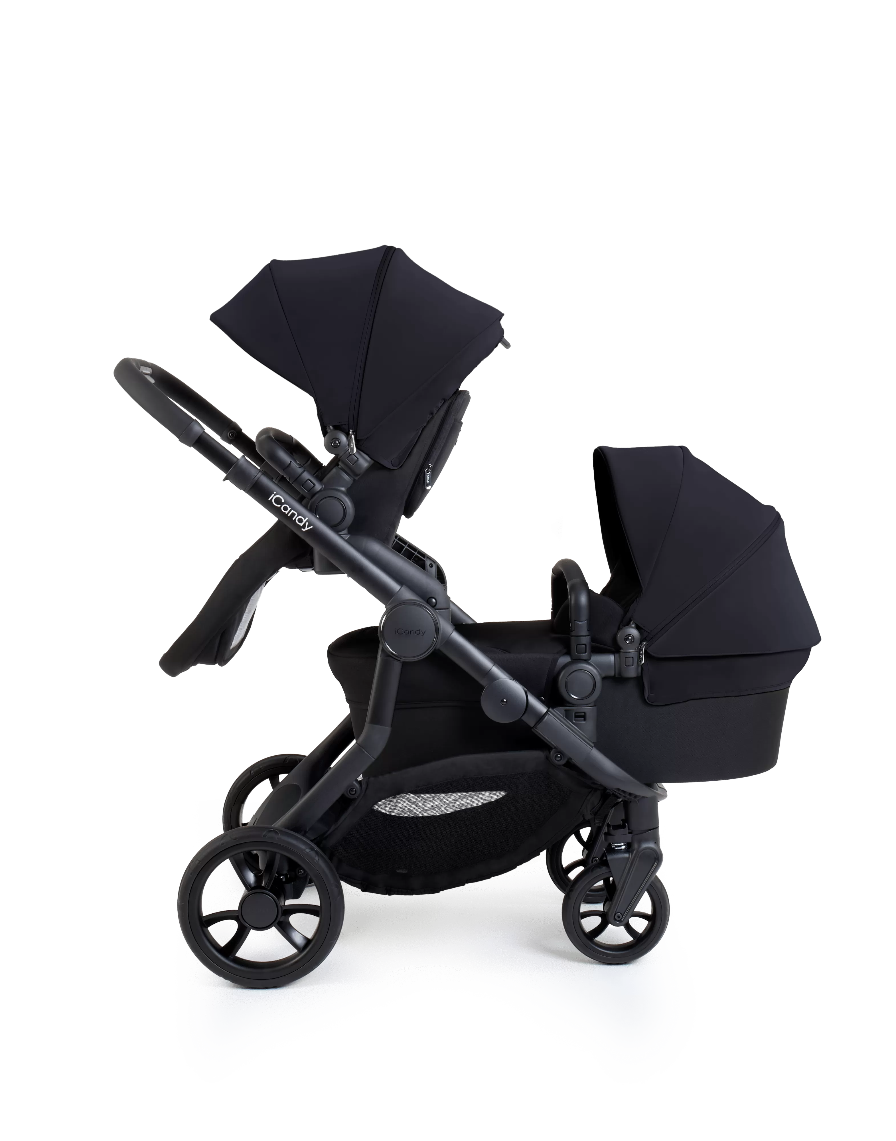 iCandy Orange 4 Double Pushchair - Black Edition