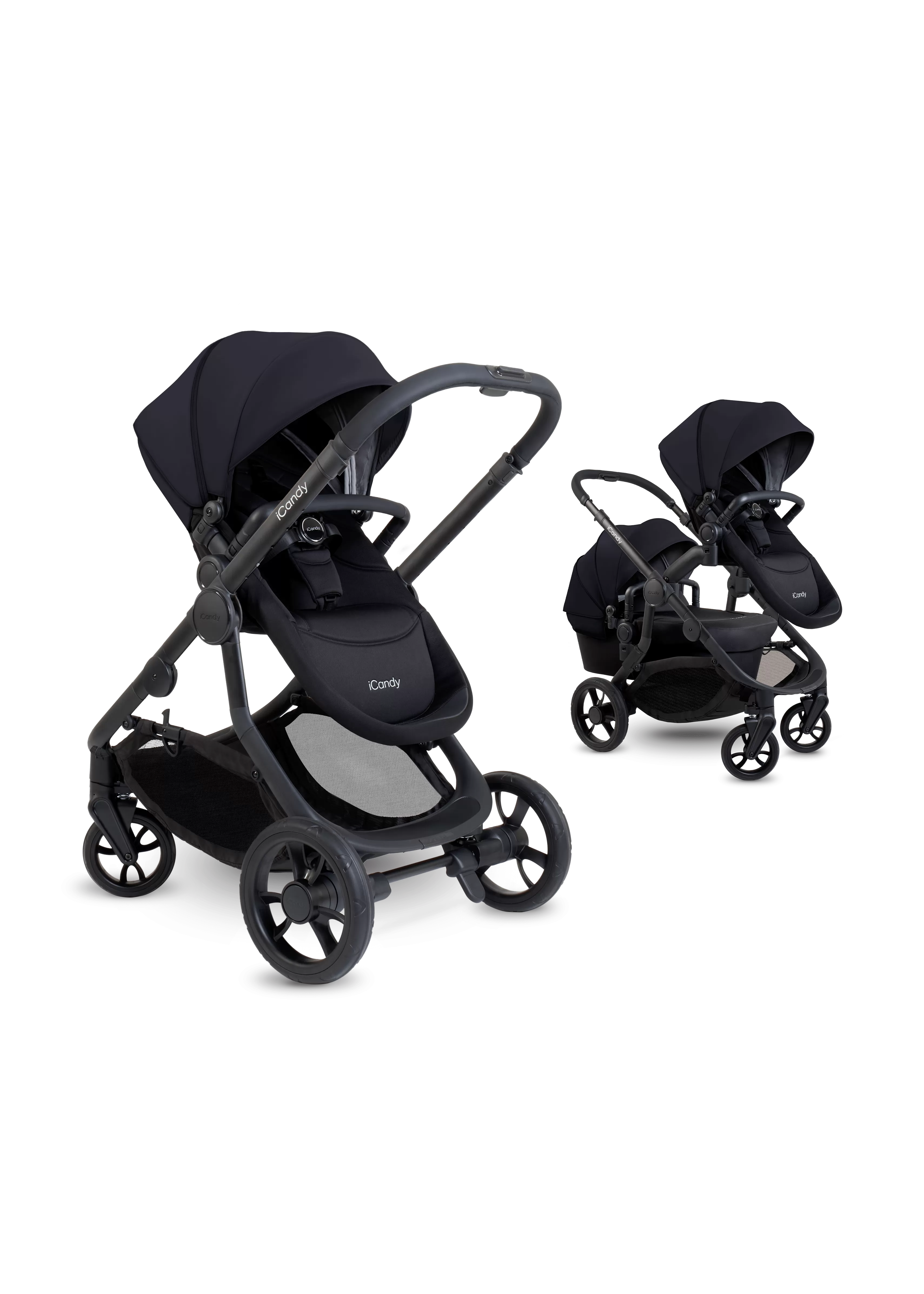 iCandy Orange 4 Double Pushchair - Black Edition