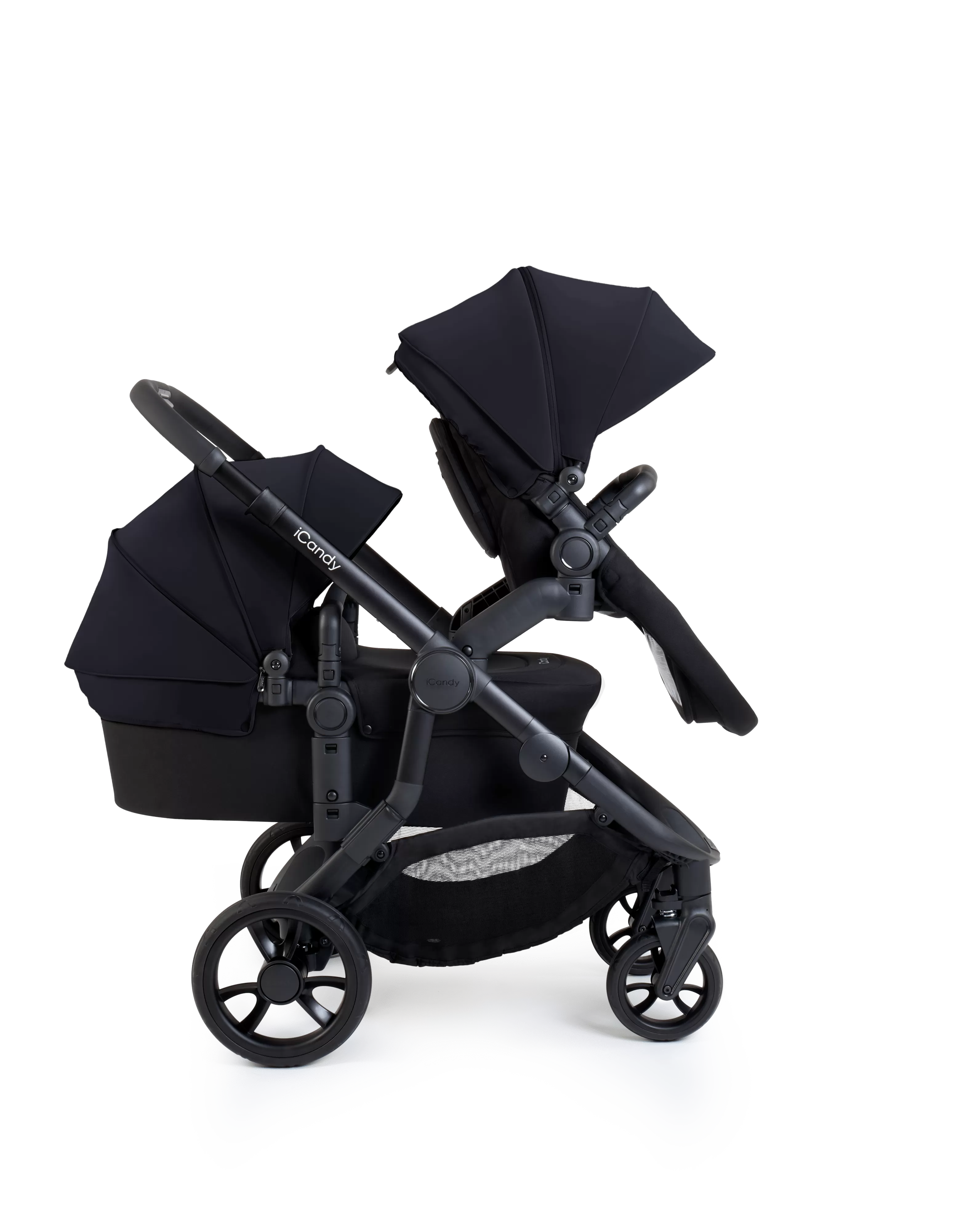 iCandy Orange 4 Double Pushchair - Black Edition