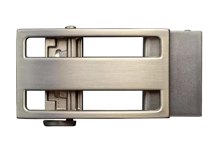 Jake Satin Nickel Dress Buckle, Fits 1 3/8 Straps