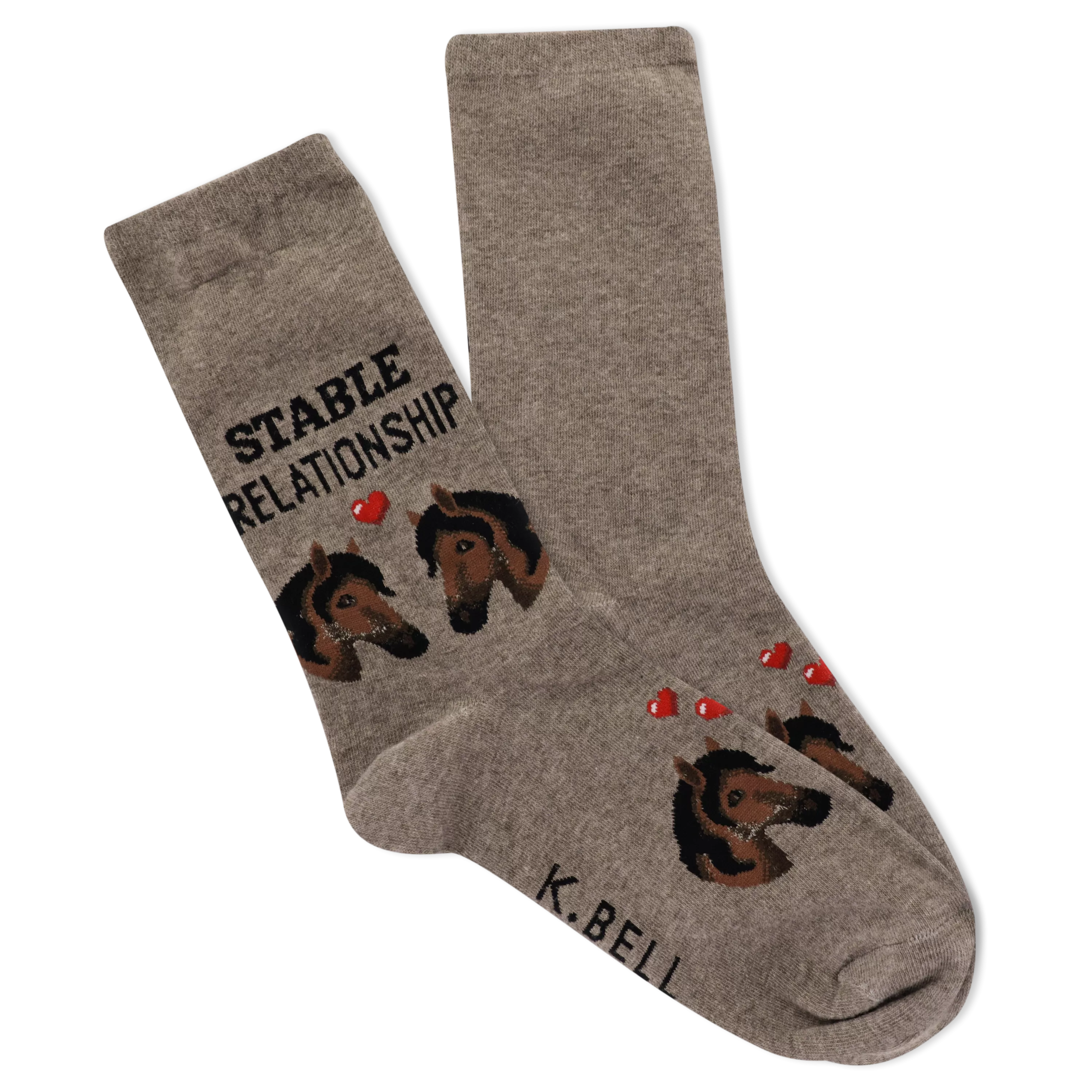 K.Bell Women's Stable Relationship Crew Socks