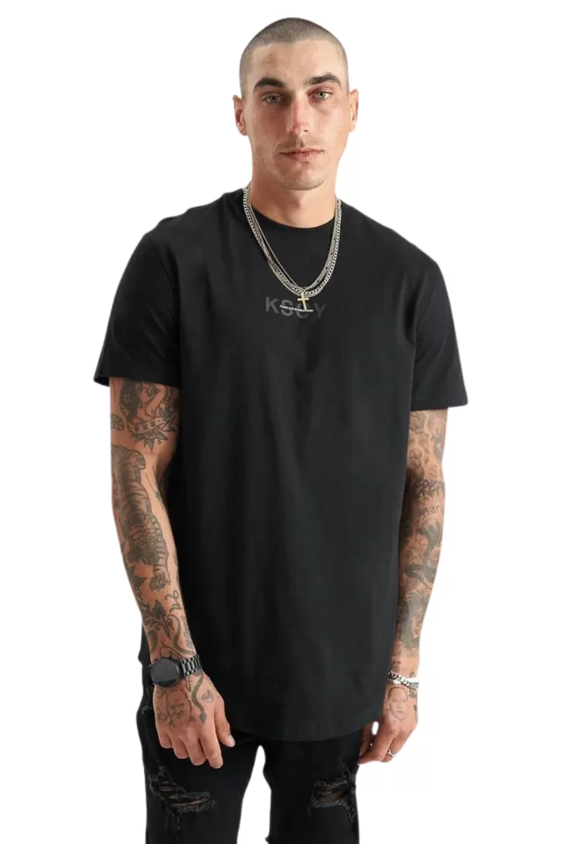 Kiss Chacey KSCY | Mens Tustin Tee (Jet Black)