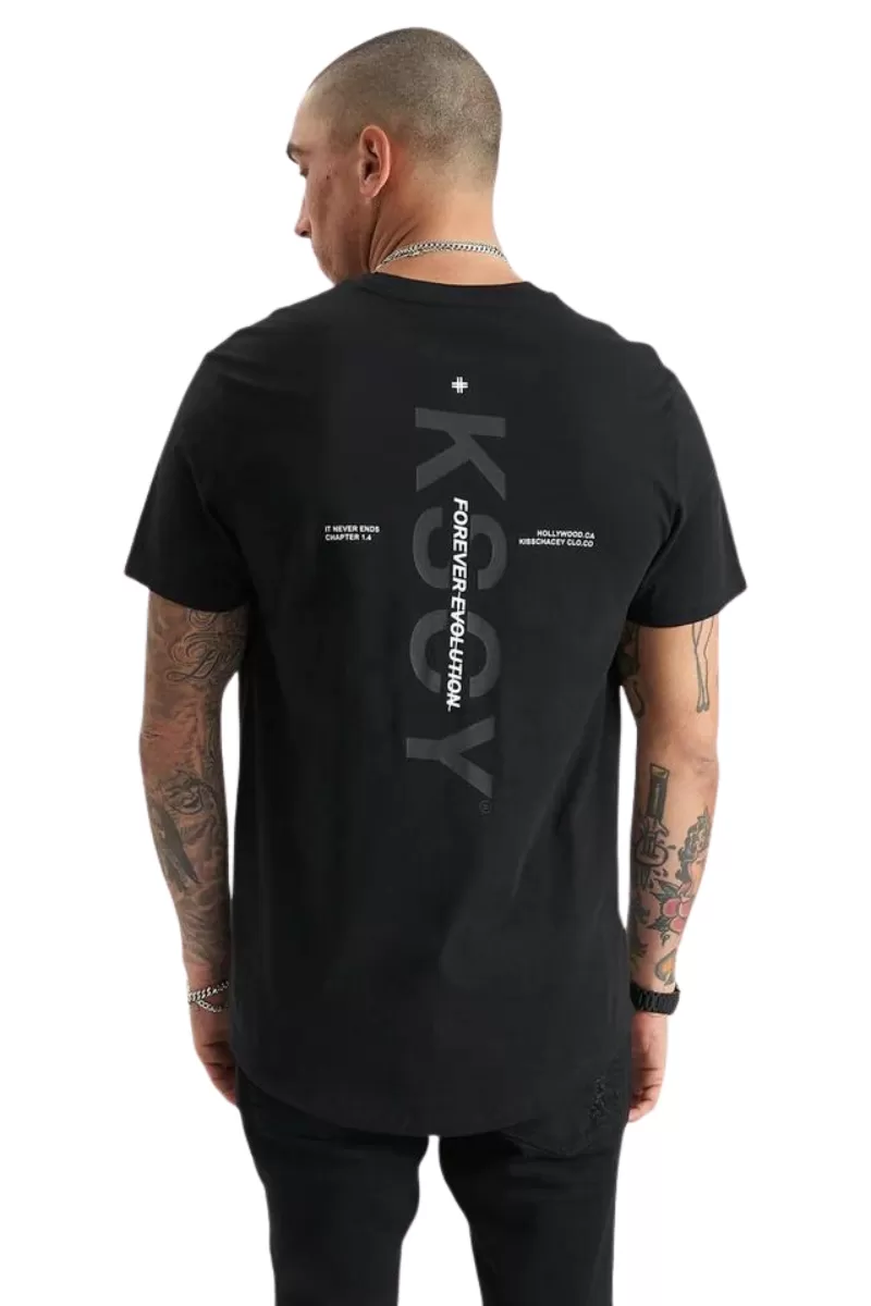 Kiss Chacey KSCY | Mens Tustin Tee (Jet Black)