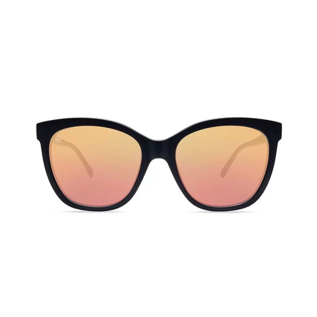 Knockaround Matte Black/Rose Gold Deja Views Sunglasses