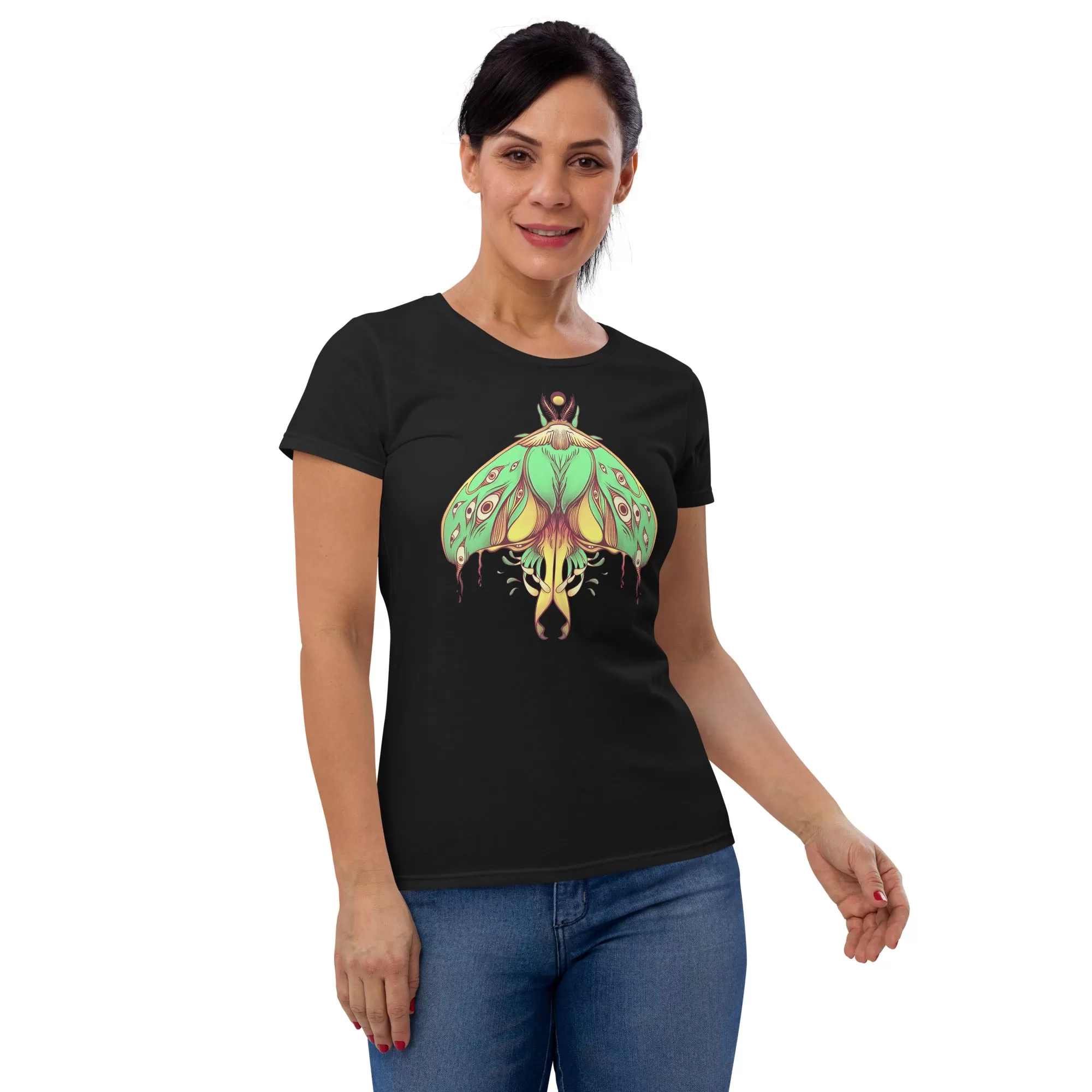 Luna Moth, Ladies T-Shirt