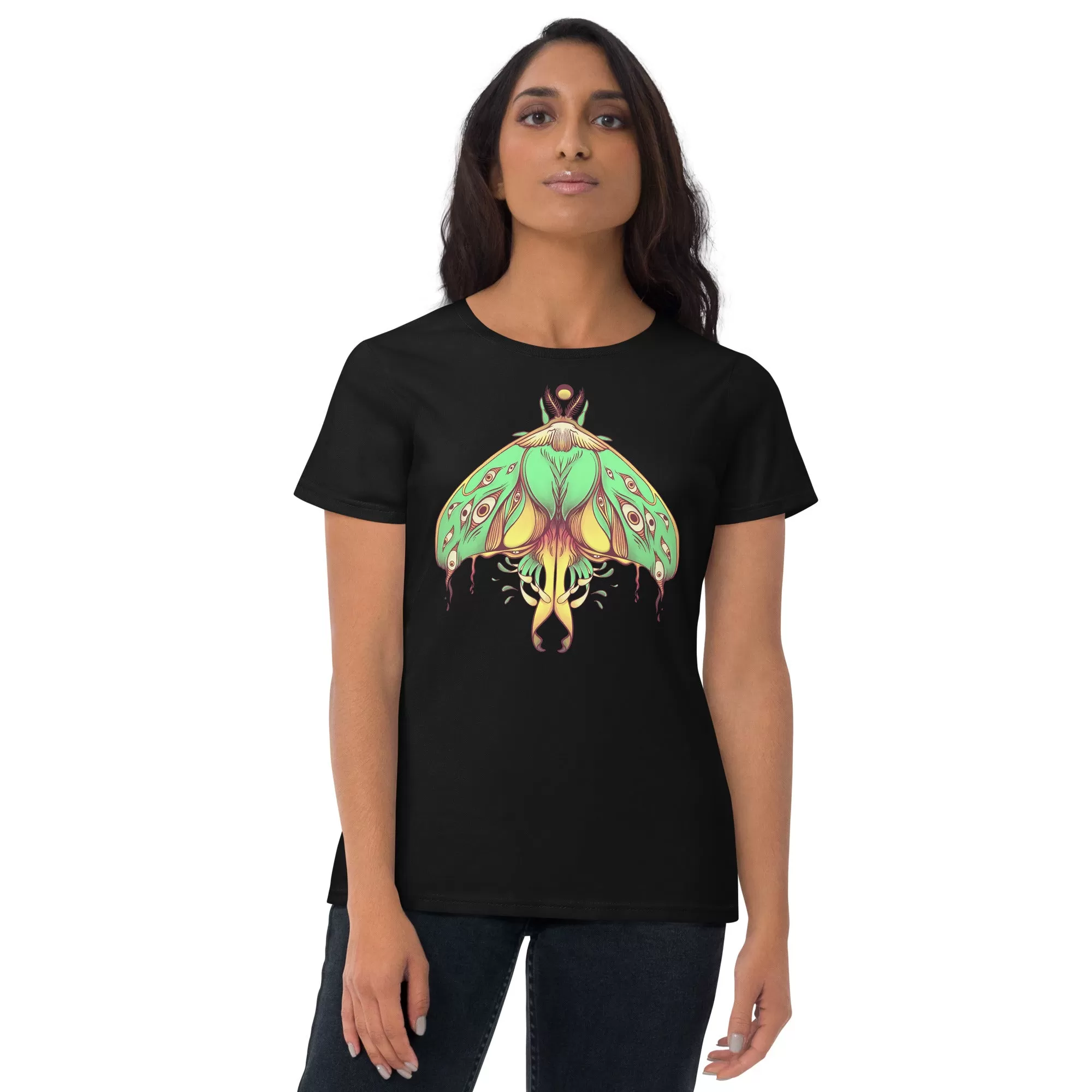 Luna Moth, Ladies T-Shirt