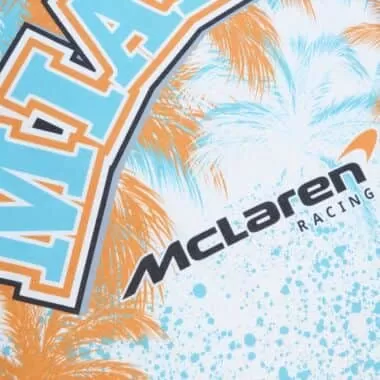 McLaren Racing F1 Special Edition Miami GP Mitchell & Ness Sublimated T-Shirt