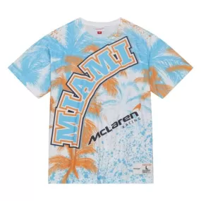 McLaren Racing F1 Special Edition Miami GP Mitchell & Ness Sublimated T-Shirt