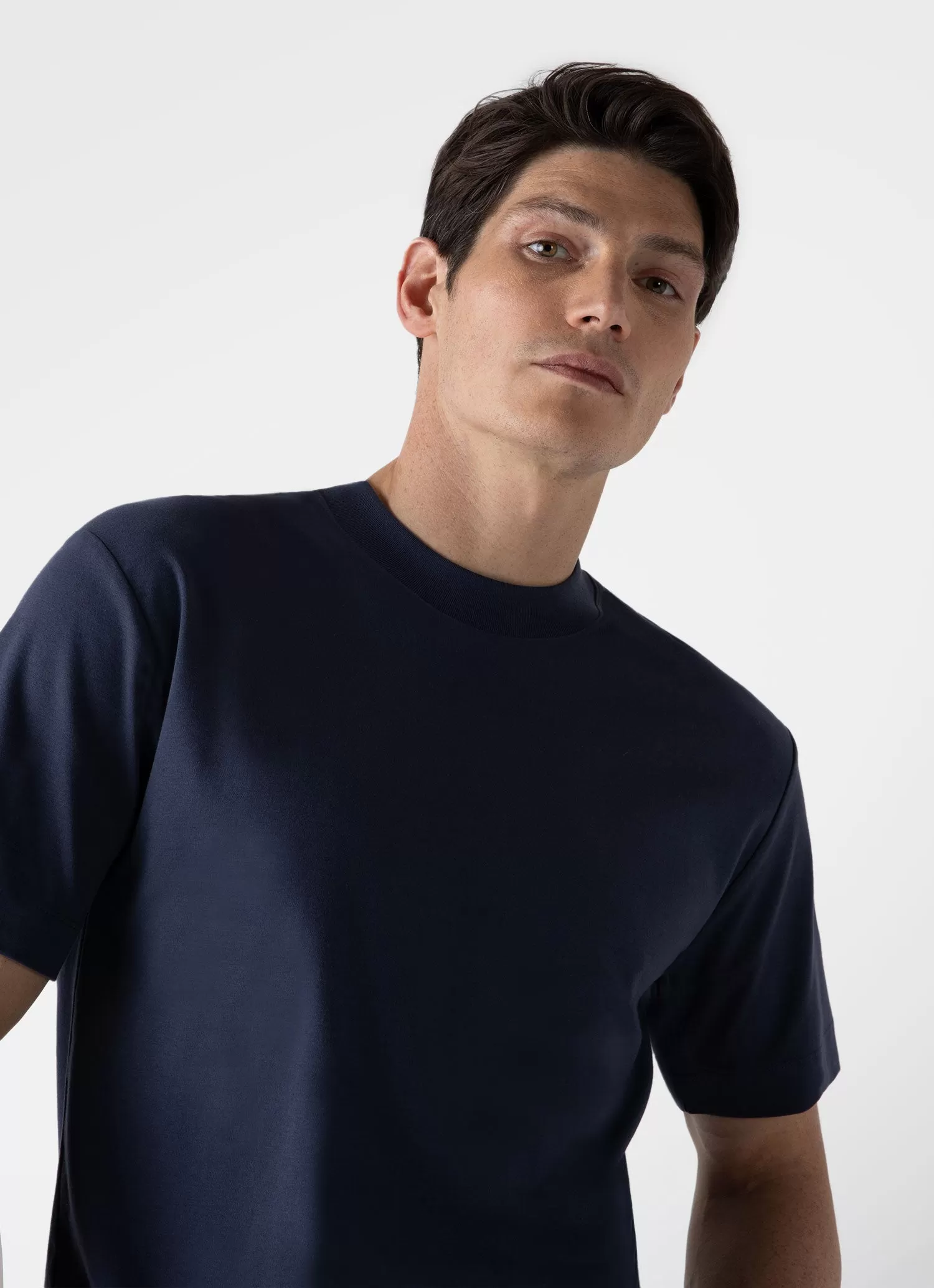 Men's Relaxed Fit Heavyweight T-shirt in Navy