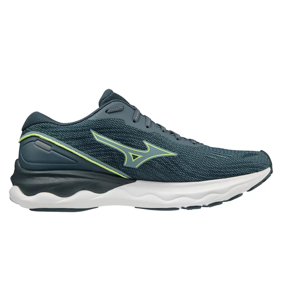 Mizuno Wave Skyrise 3 Mens | Smokeb/nlime/neonflame