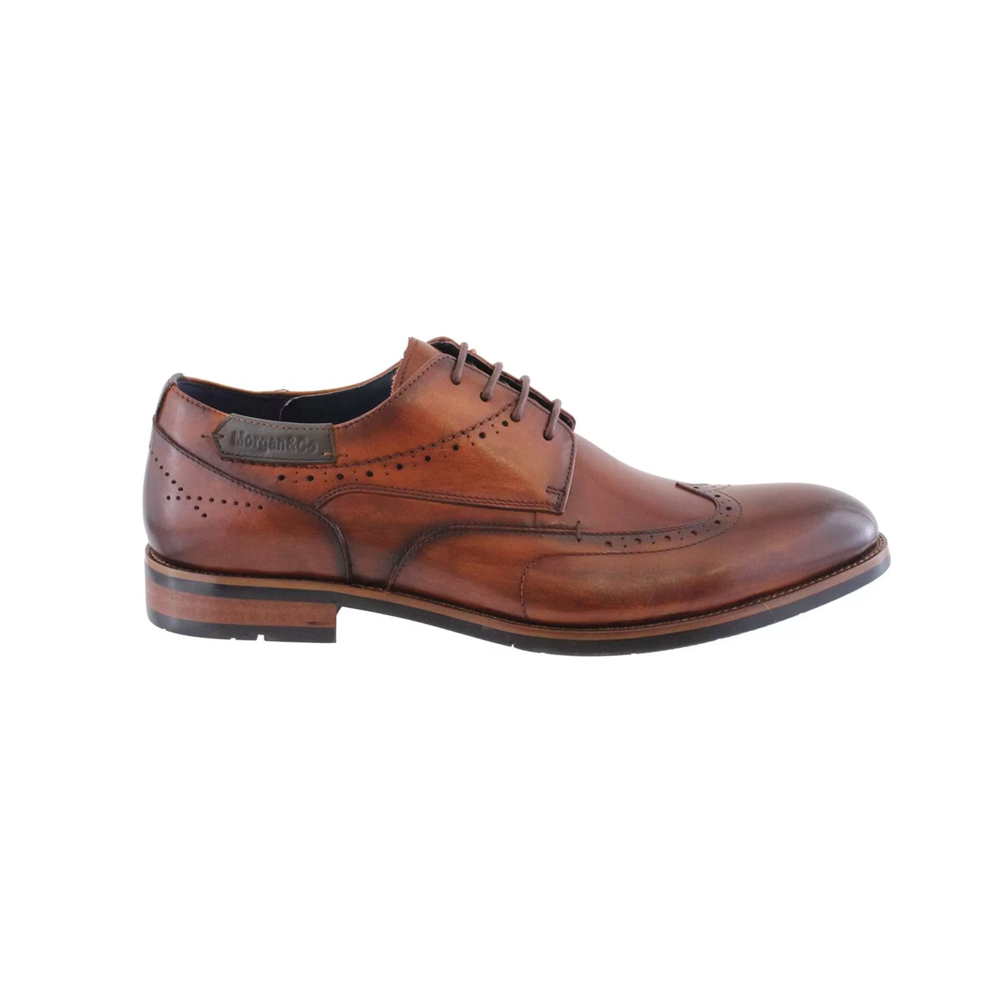 Morgan & Co Leather Shoe - Cognac