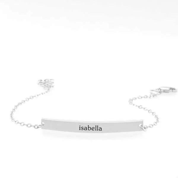 Mother-Daughter Bar Bracelet Set