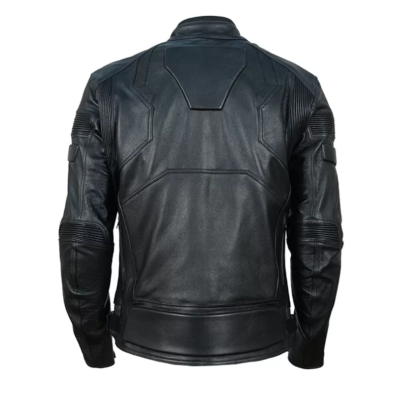 Nathan's Armored Adventure black motorcycle jacket