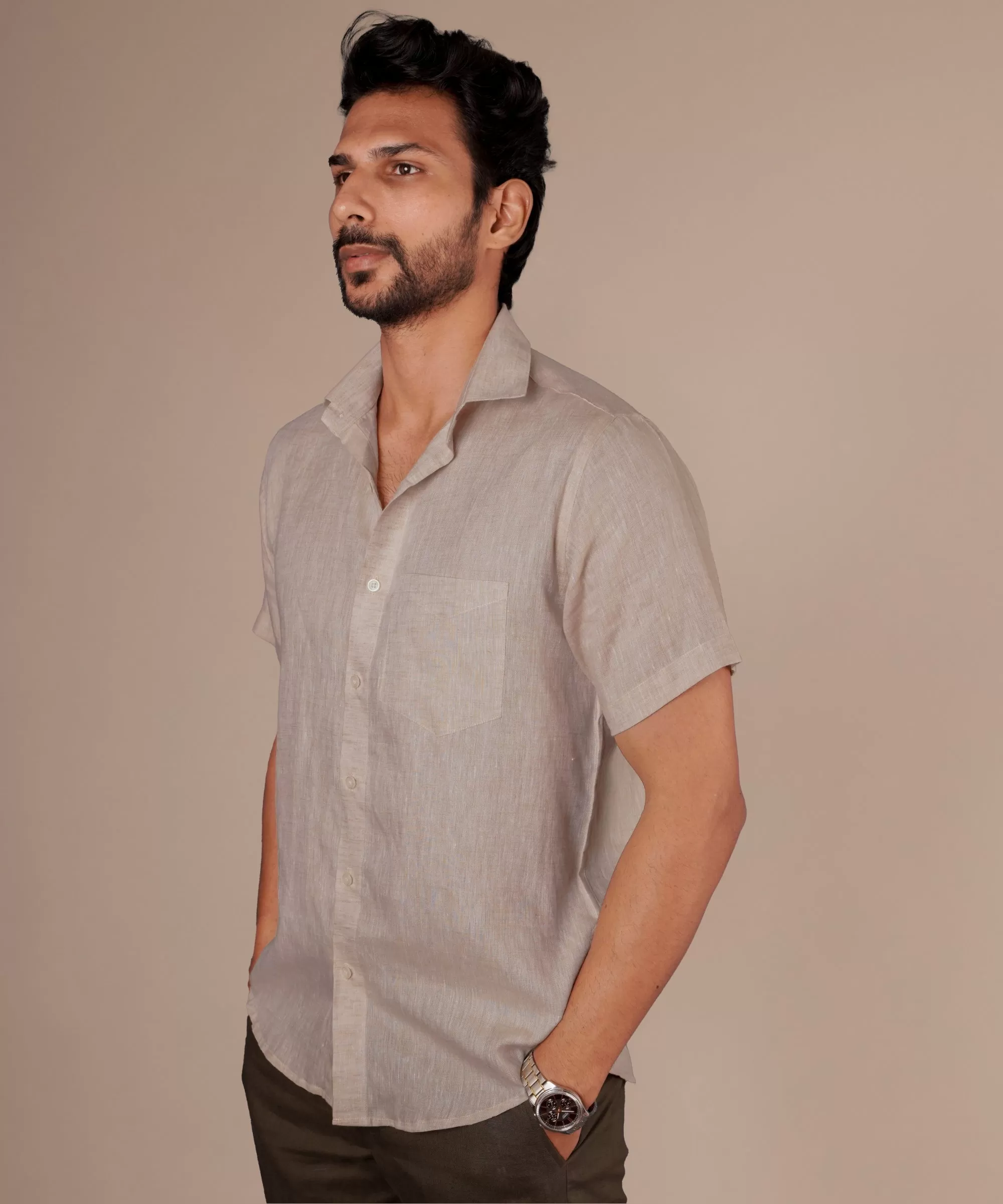 Natural Linen Shirt