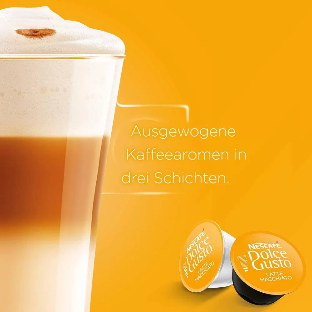 Nescafe Dolce gusto latte macchiato coffee capsules ---- clearance