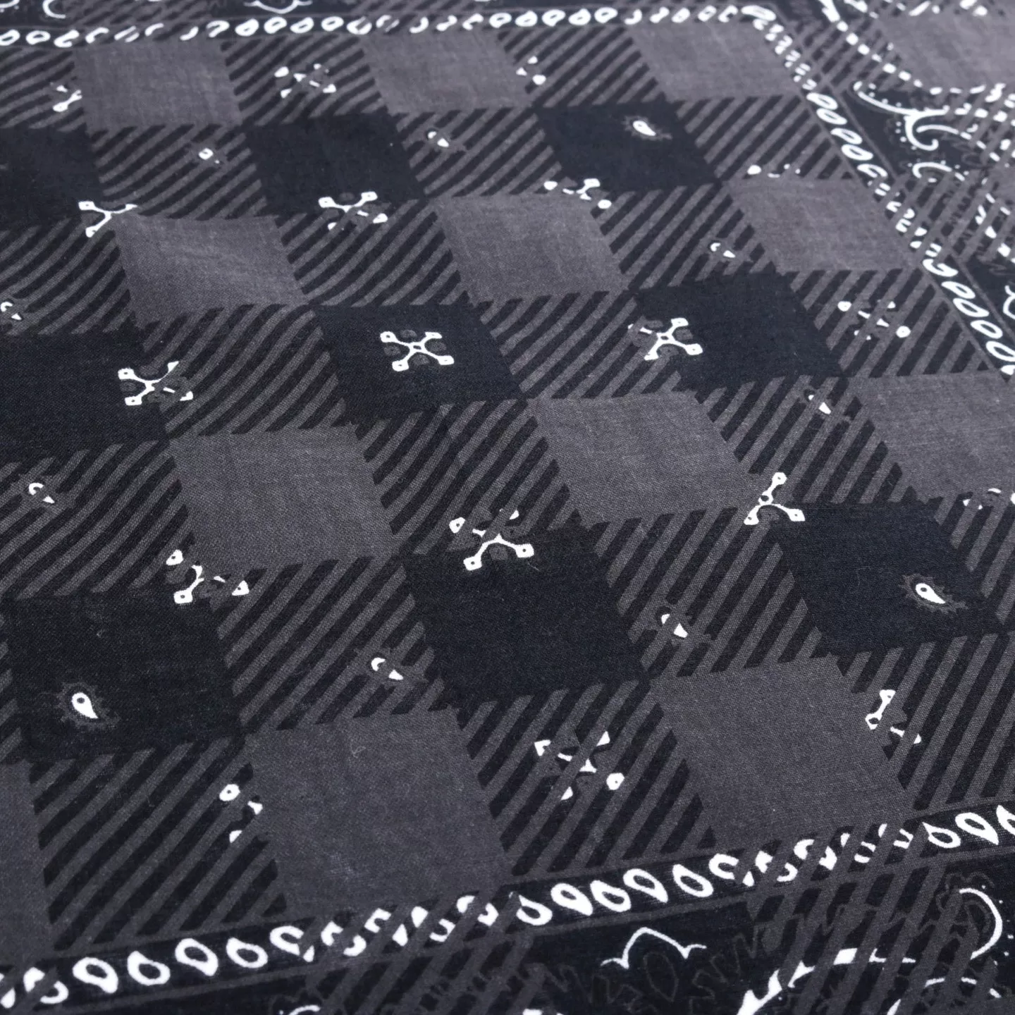 N.HOOLYWOOD AC19 BANDANA BLACK / BLACK