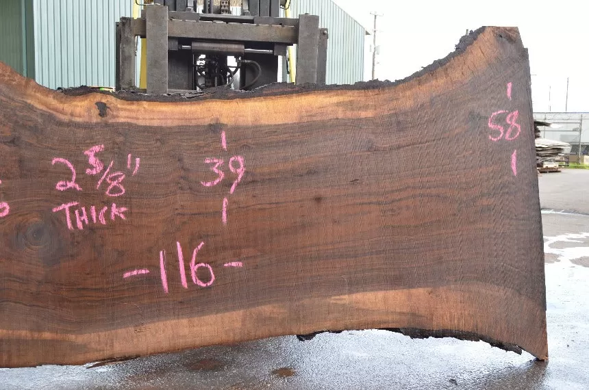 Oregon Black Walnut Slab 051022-07