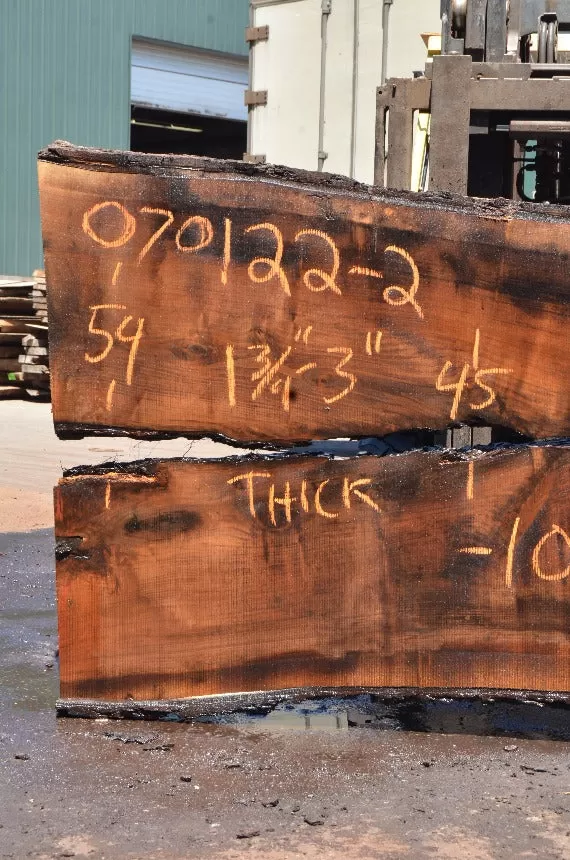 Oregon Black Walnut Slab 070122-02