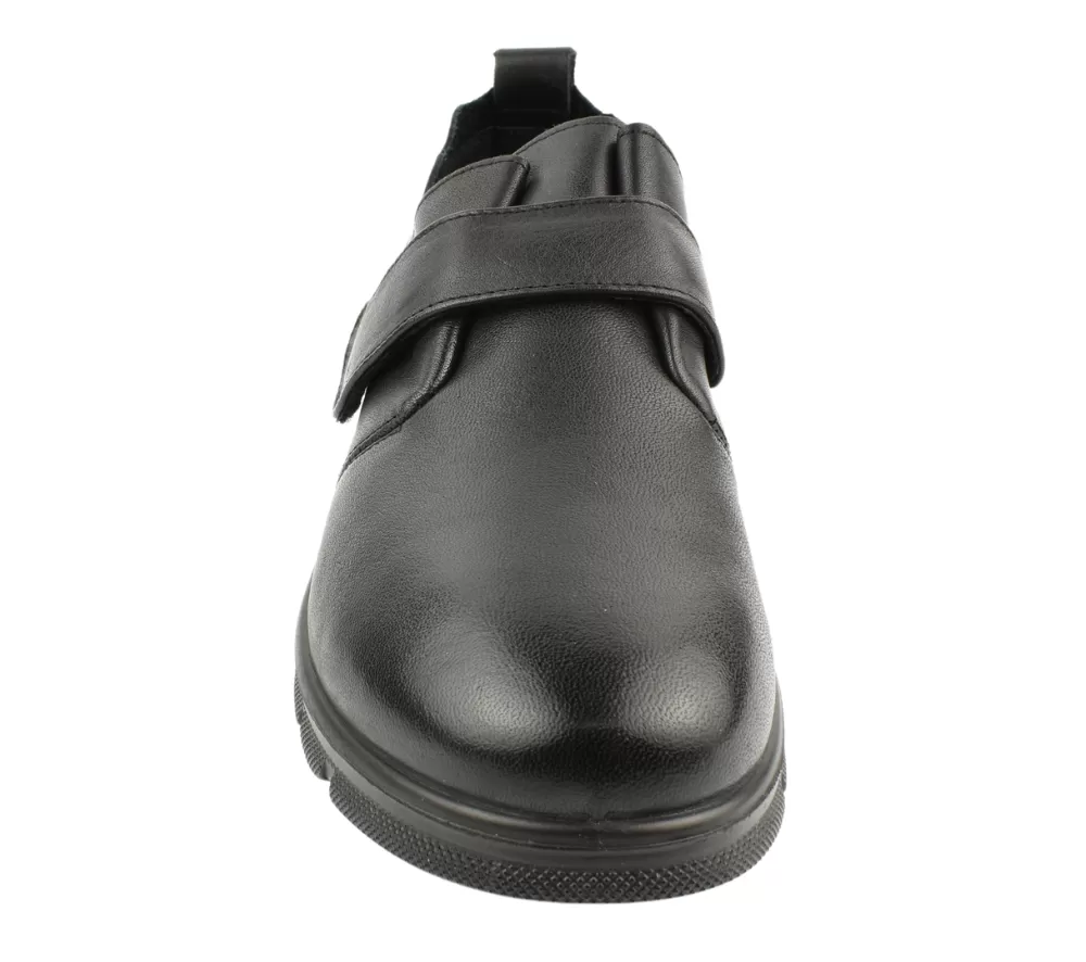 Pantofi casual, dama, FORMAZIONE, 21074 negru, piele naturala