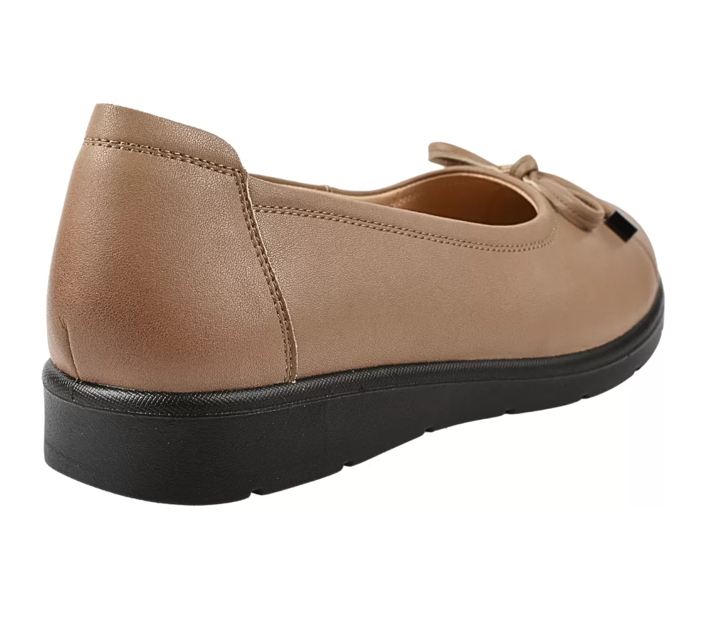 Pantofi casual, dama, FORMAZIONE, 31038 bej, piele naturala