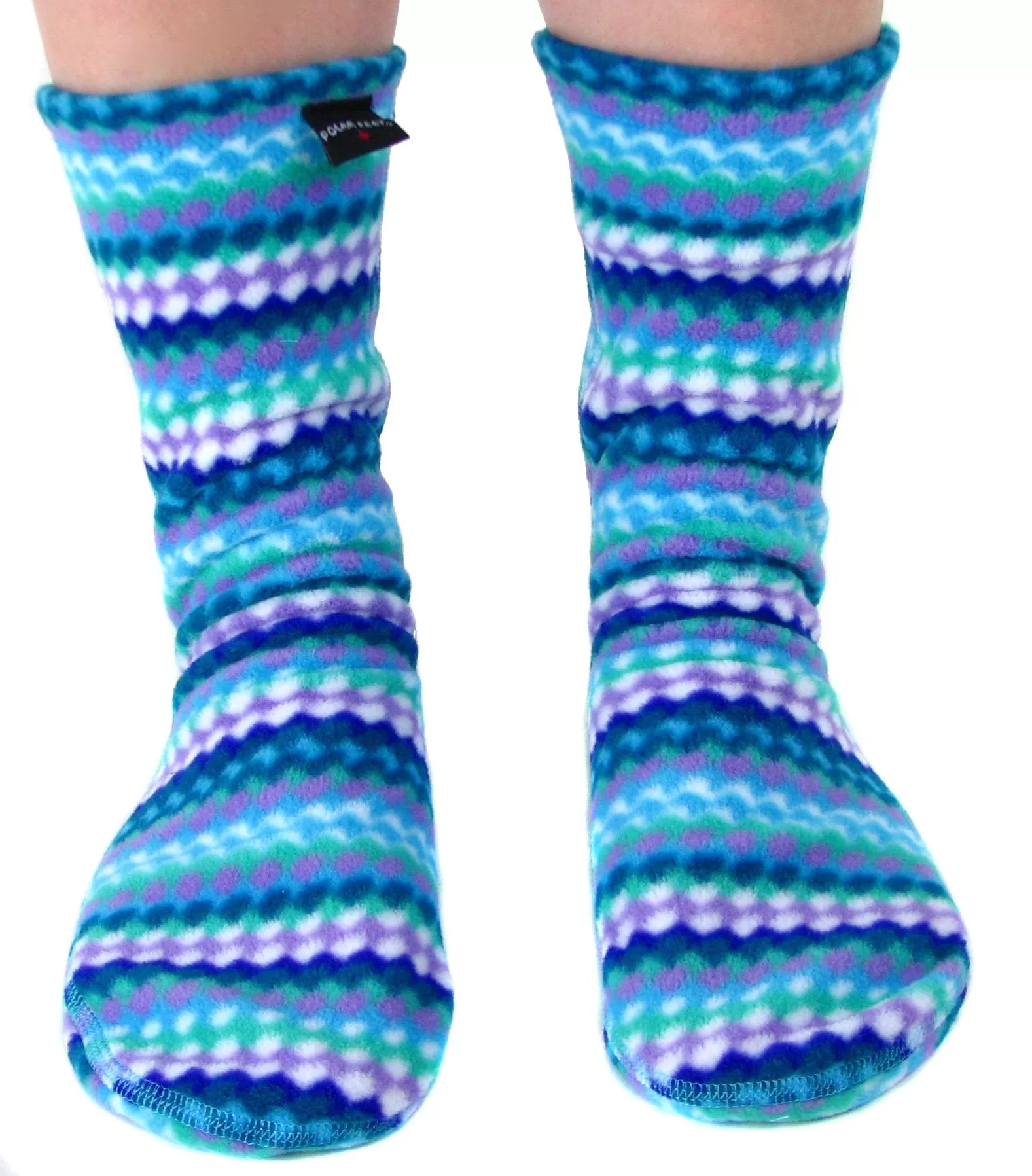 Polar Feet Adult Socks - Ripple