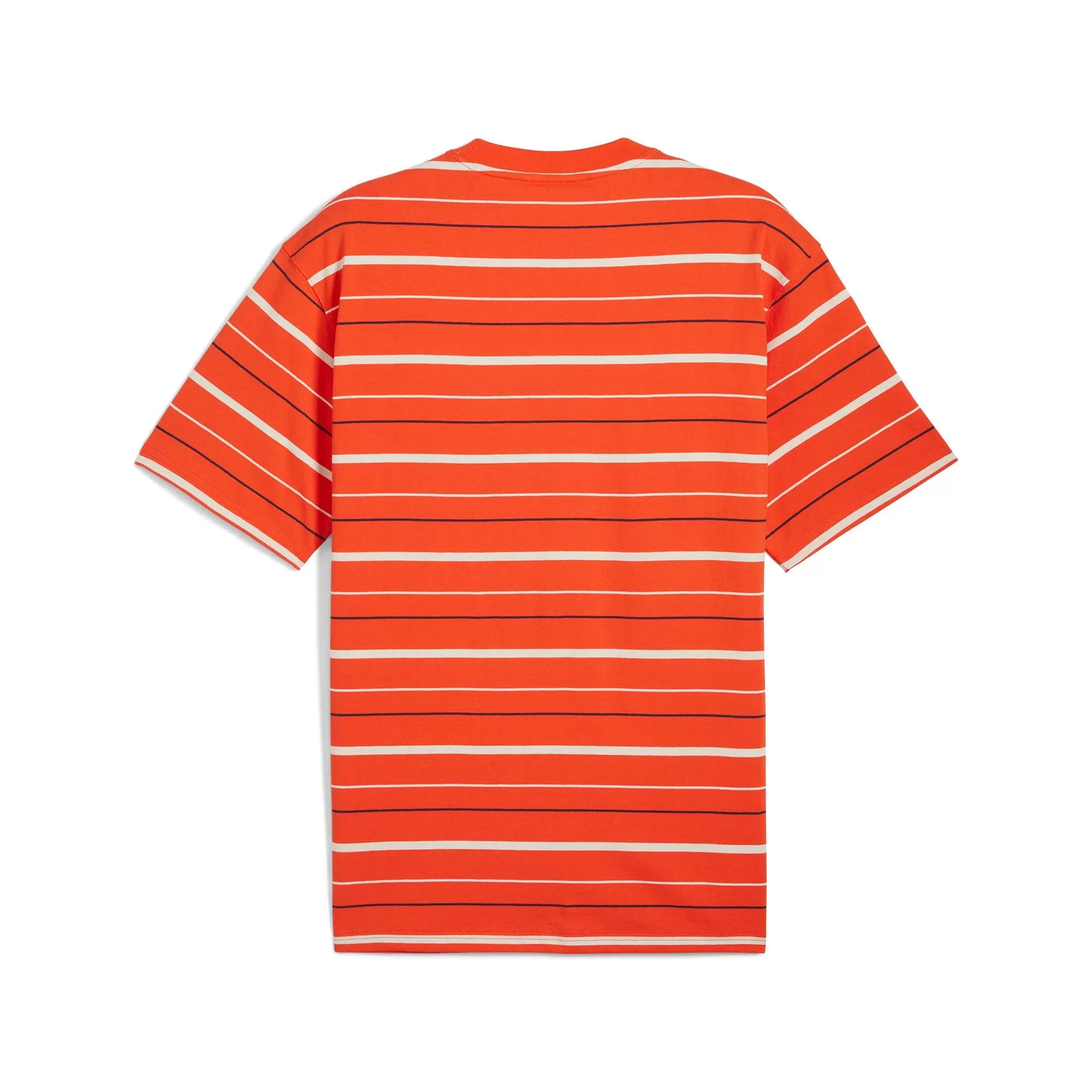 Puma MMQ Striped Tee "Redmazing"