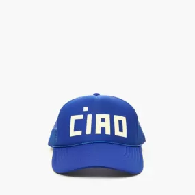 "Ciao" Trucker Hat (Cobalt)