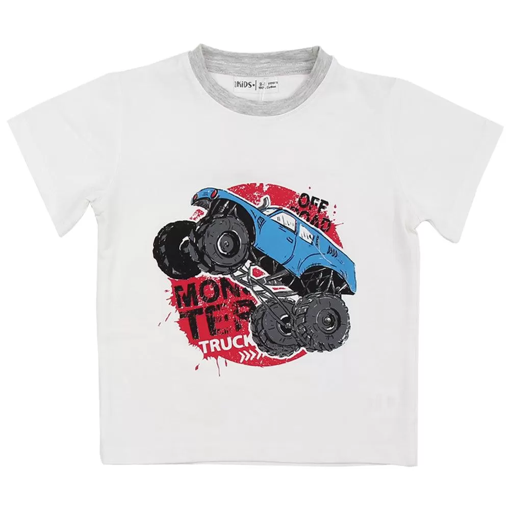 "Off Road Monster Truck" Short-Sleeved Pajama