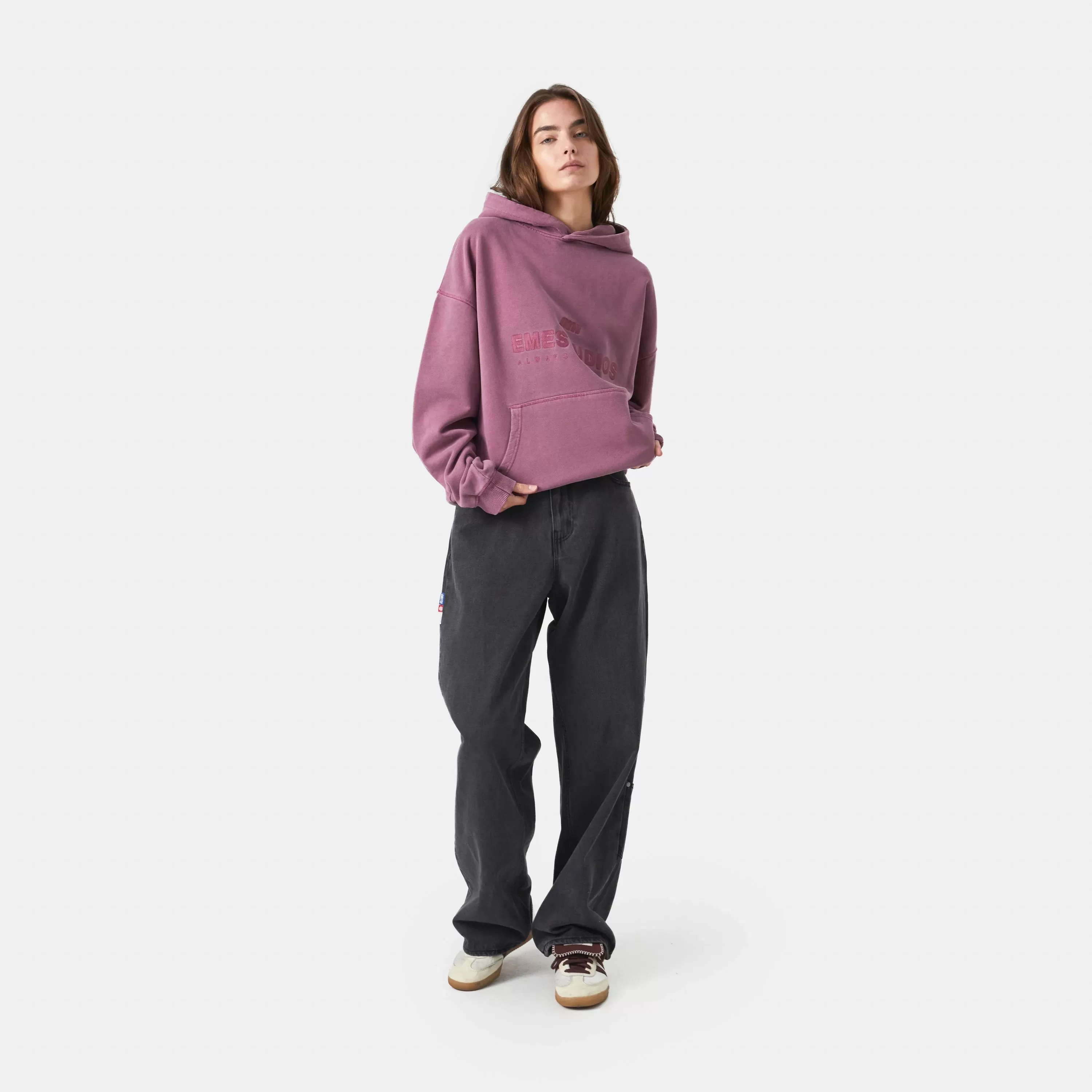 Relais Merlot Oversized Hoodie