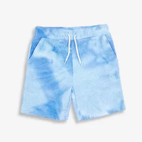 Resort Shorts | Blue Tie Dye