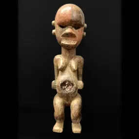 Salampasu Female Guardian Figure / Nkisi, DRC / Angola #106