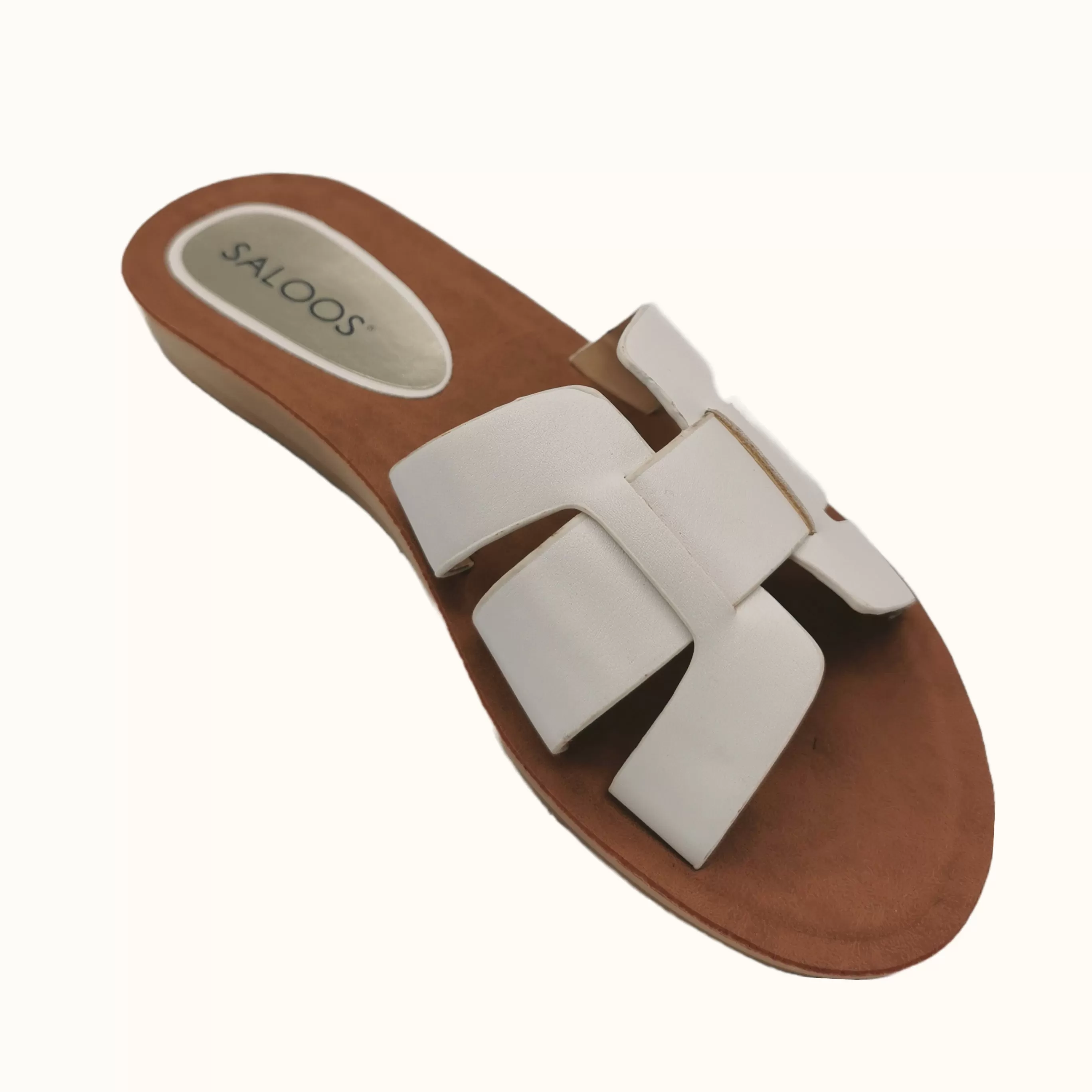 Saloos Cross Strap Sliders