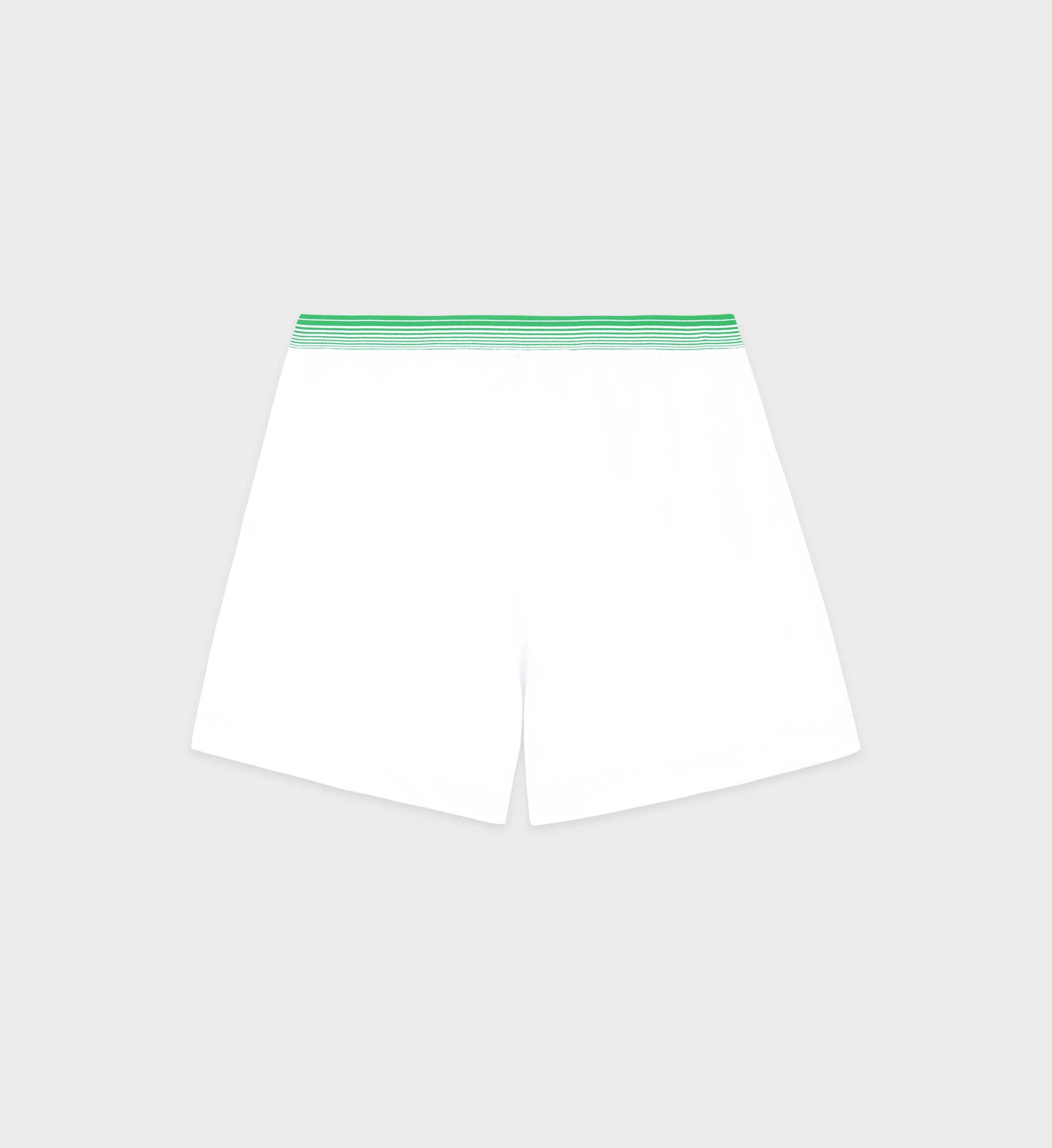 Serif Logo Borg Short - White/Verde