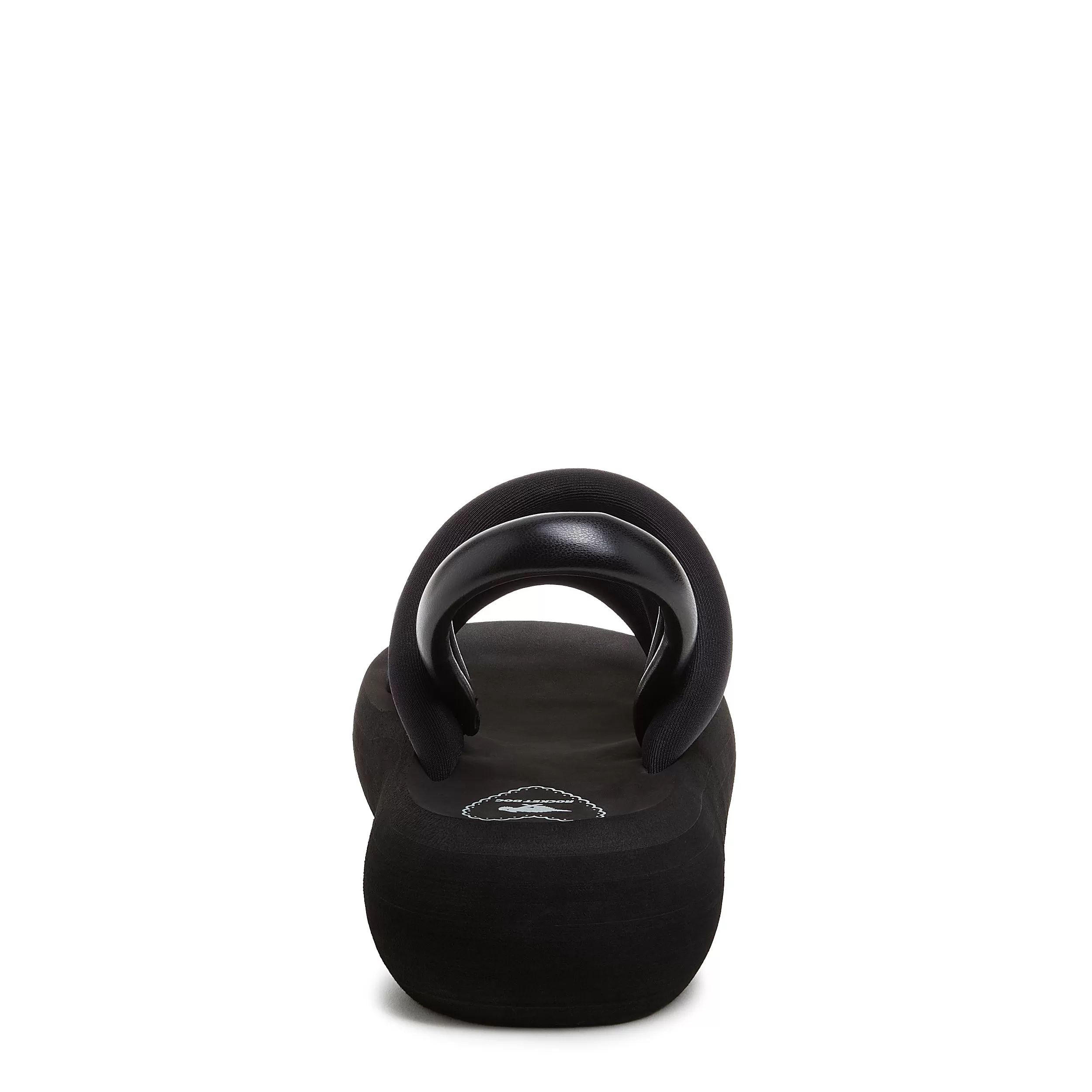 Smile Black Strappy Sandal