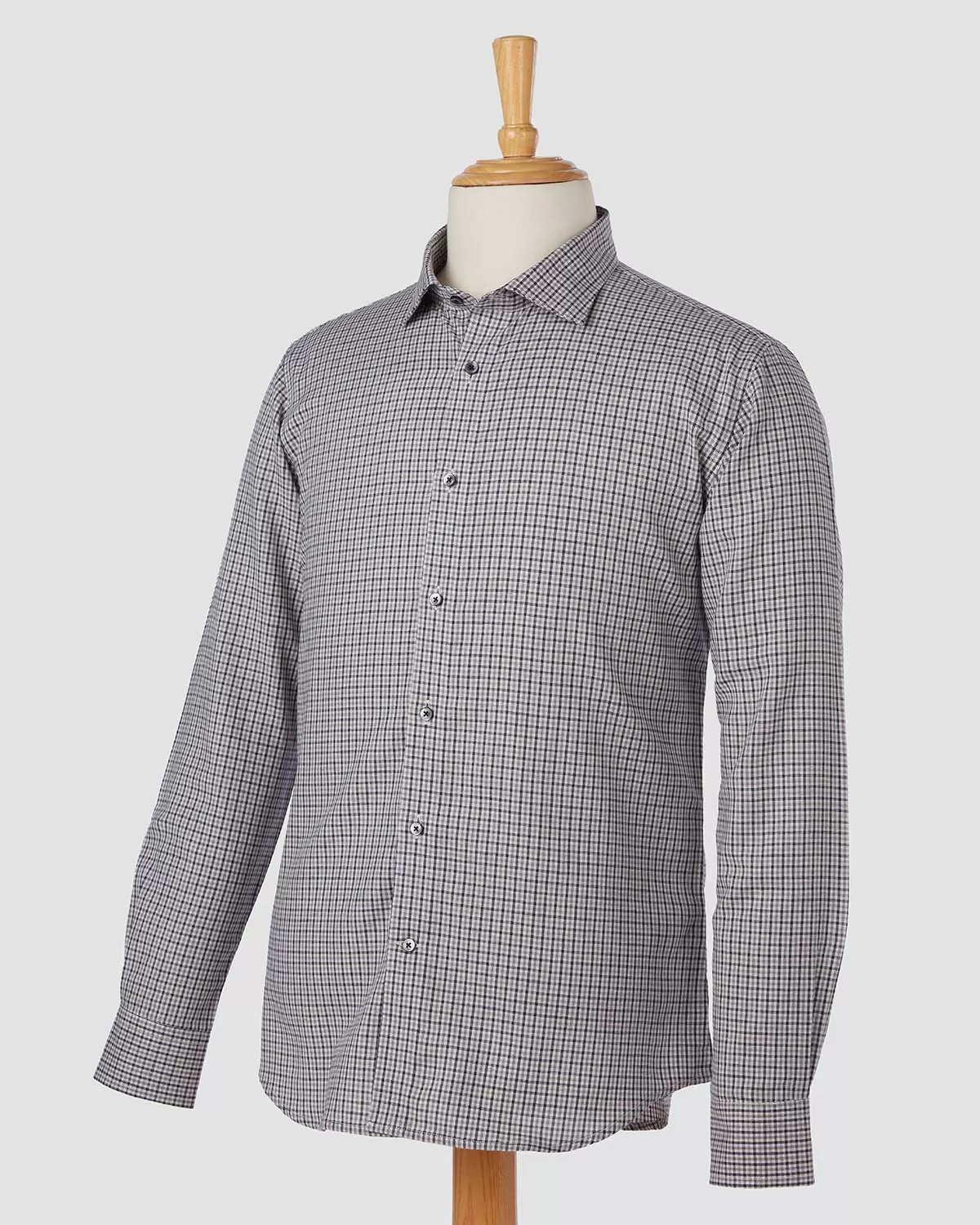 Somelos Truffle Checked Shirt