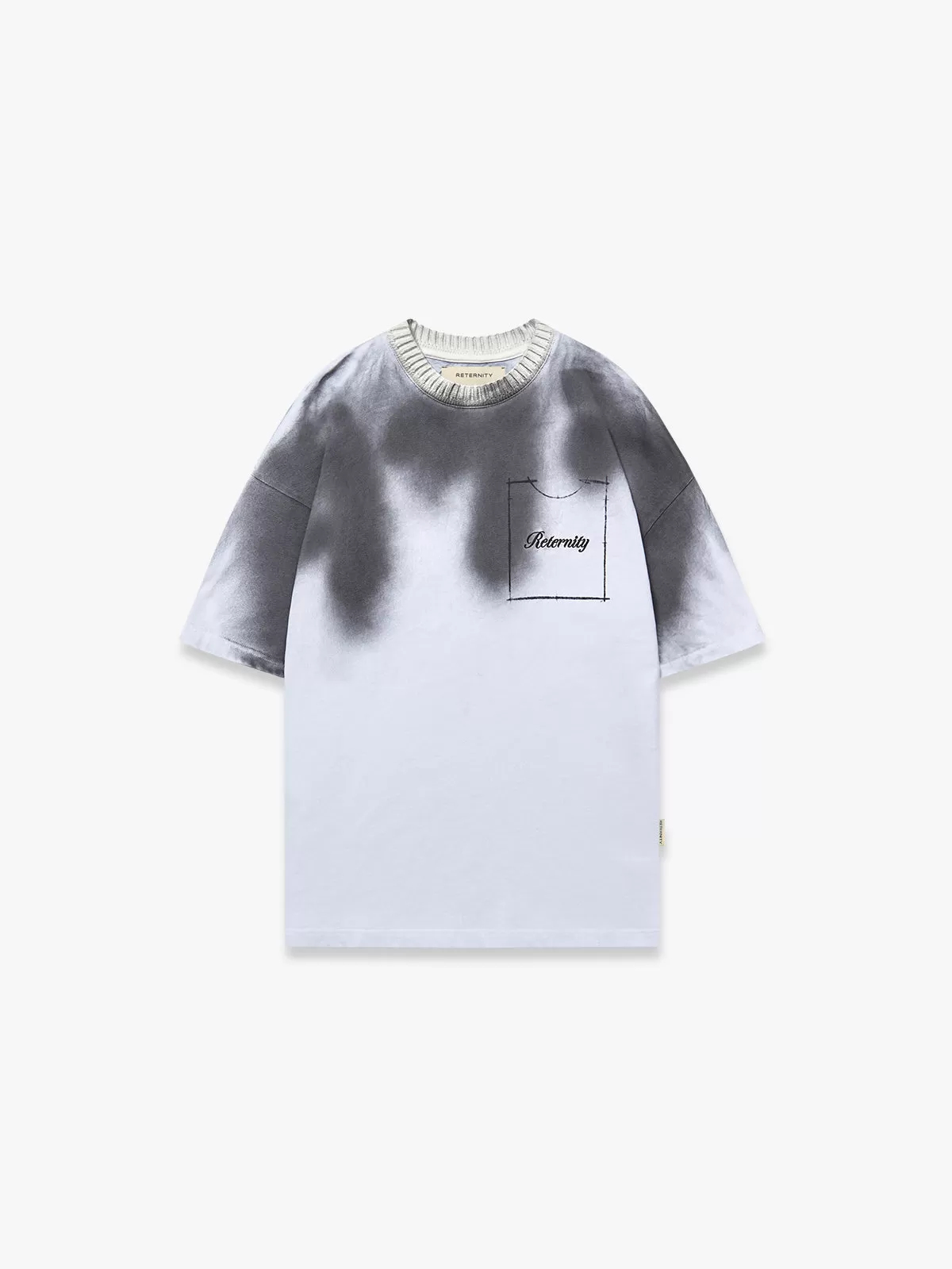 SPRAYED T-SHIRT - WHITE