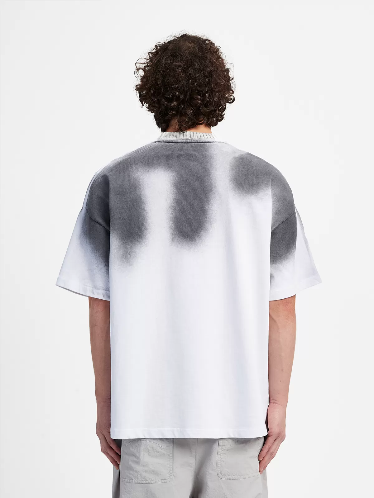 SPRAYED T-SHIRT - WHITE