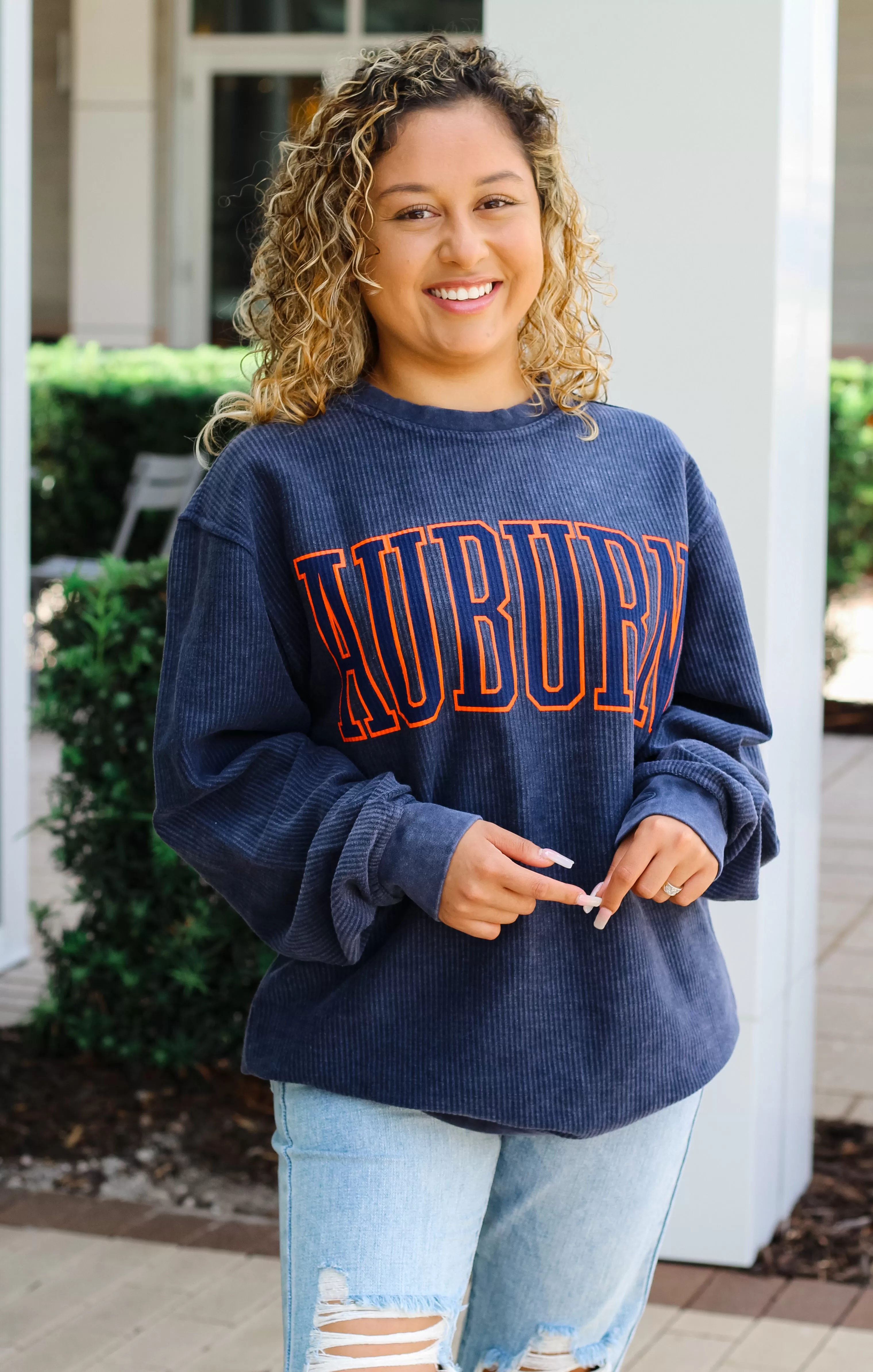 The Auburn Southlawn Comfy Cord Pullover