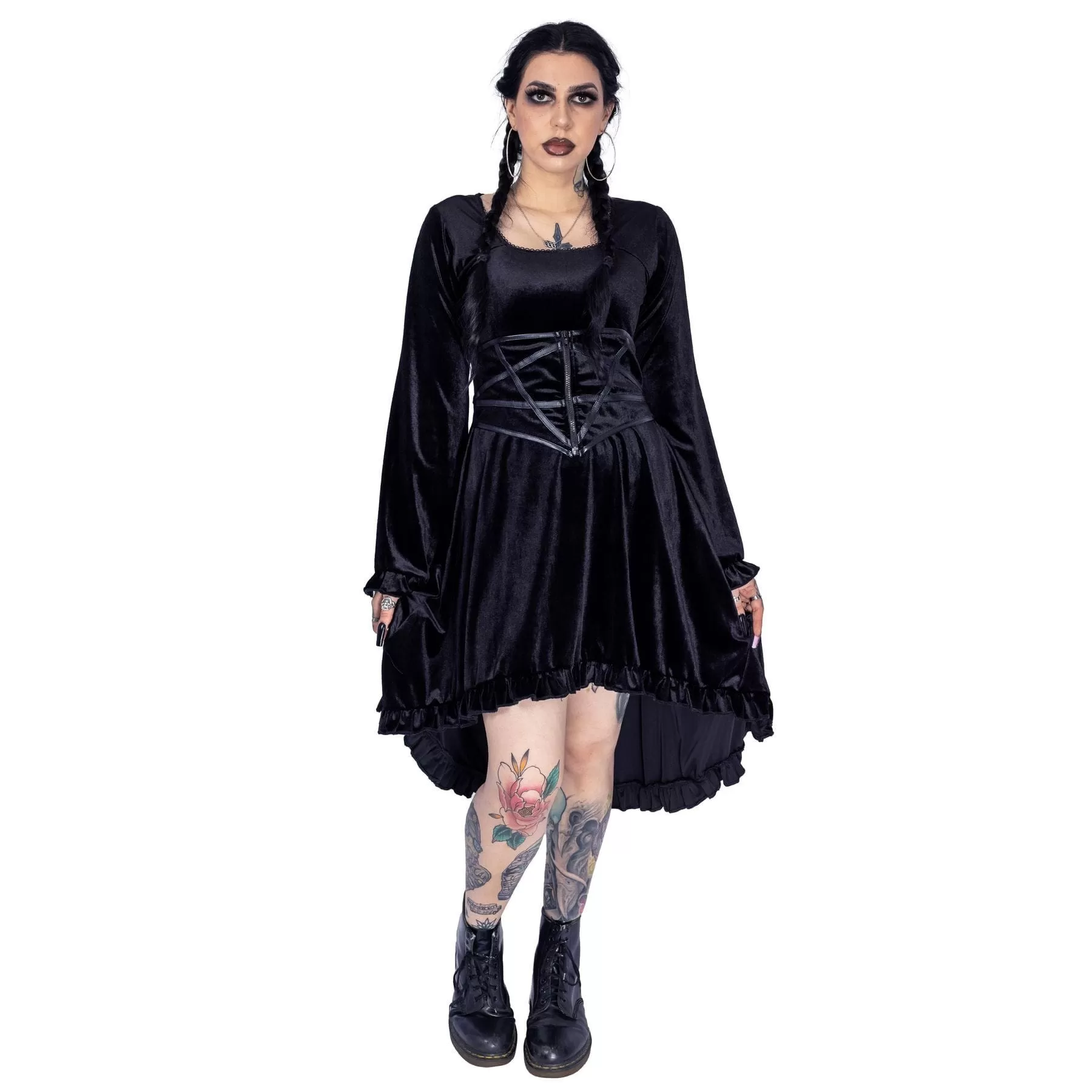 WRAITH DRESS - BLACK