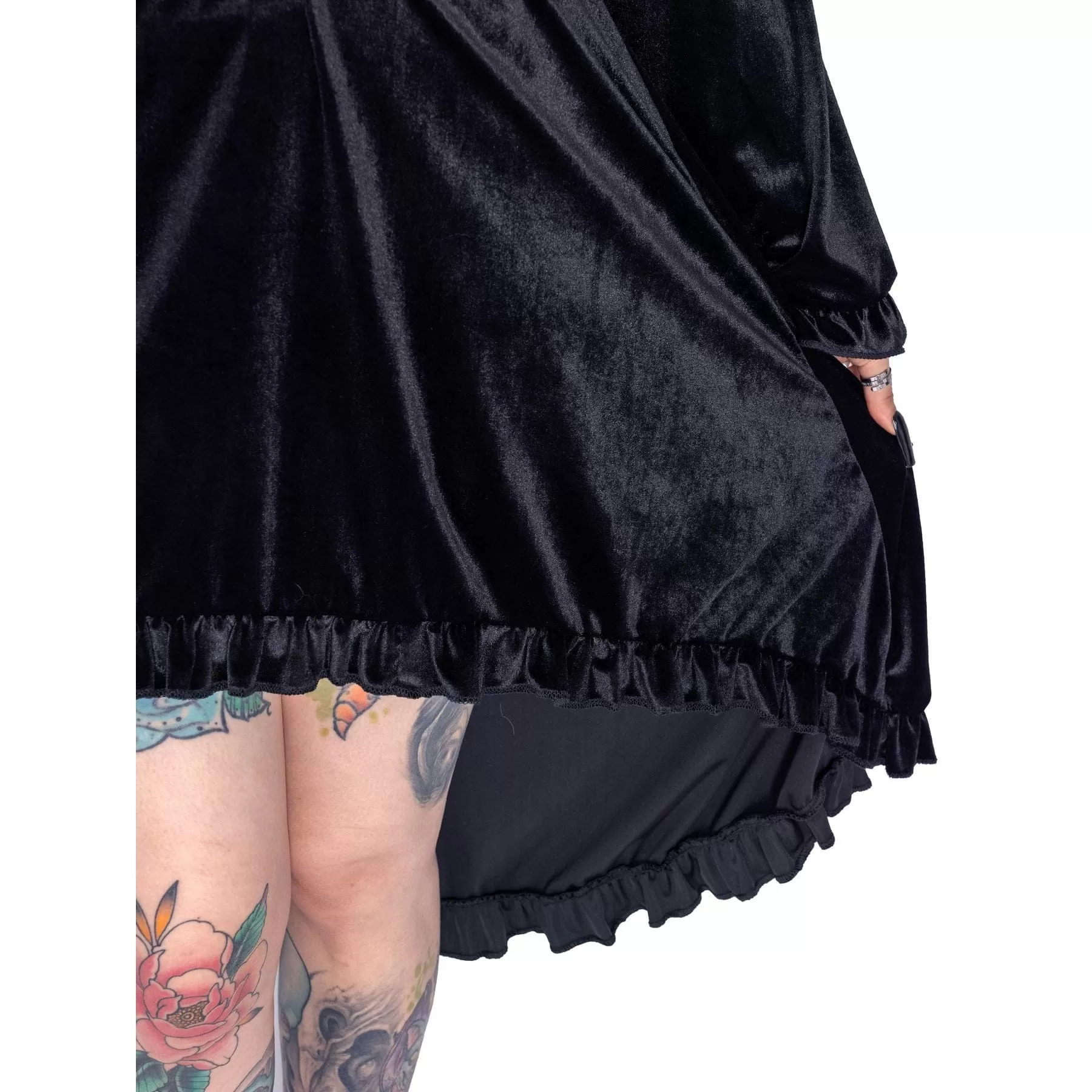 WRAITH DRESS - BLACK